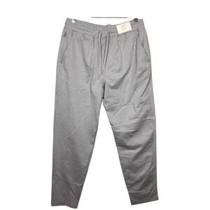 Hollister pants size M Relaxed Taper Mens Joggers Gray Stretch Zipper Pocket